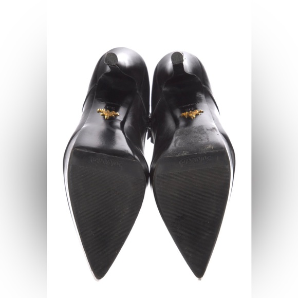 RARE Prada Pointed Toe Platform Ankle Boots - Picture 8 of 11